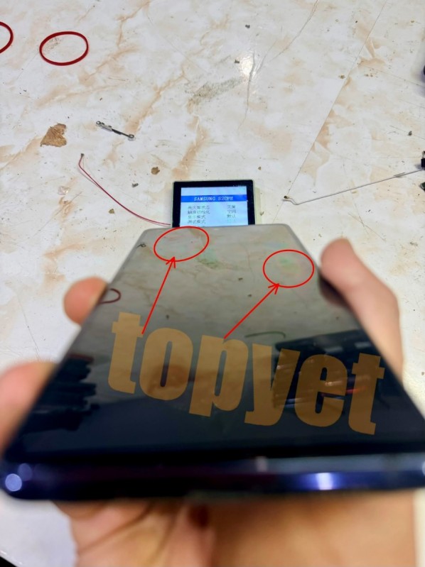 Cómo detectar rápidamente pantallas LCD Samsung completamente rotas