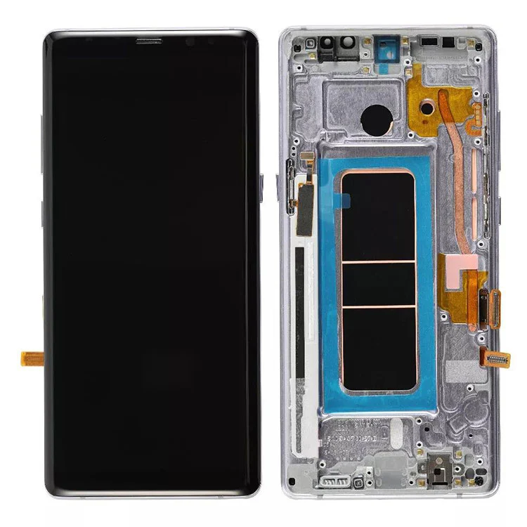 Para Samsung Galaxy Note 8 Conjunto de digitalizador de pantalla OLED LCD con marco