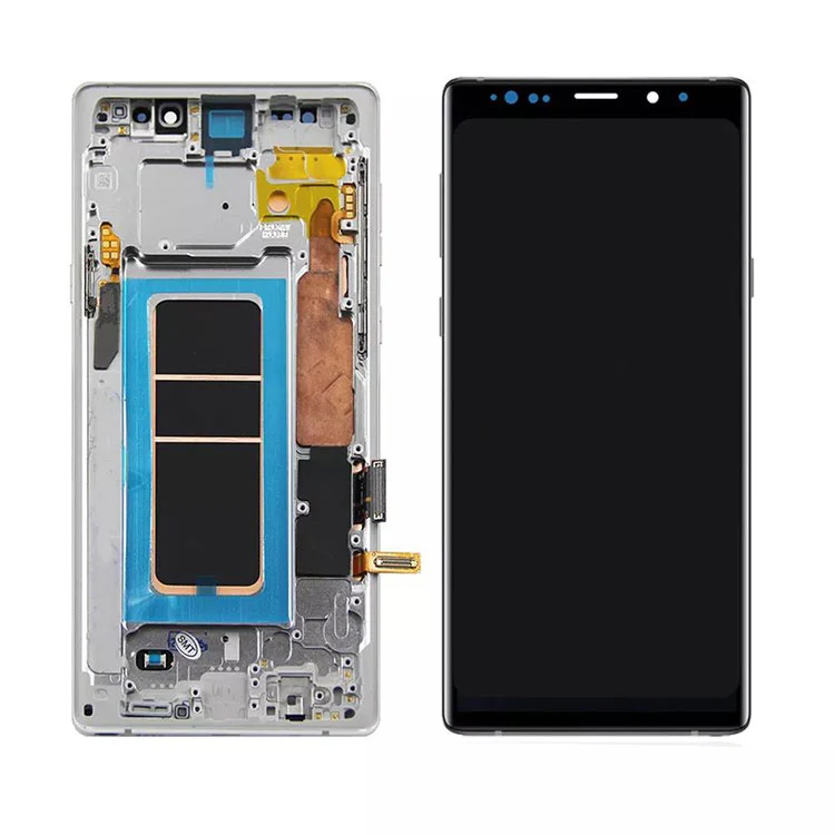 para Samsung Galaxy Note 9 Conjunto de digitalizador de pantalla OLED LCD con marco
