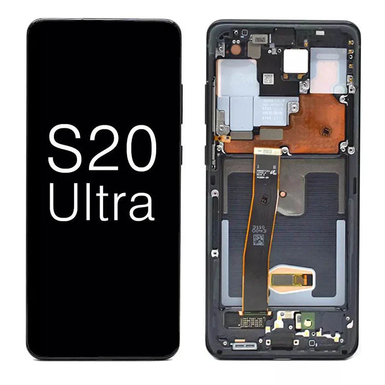 Para Samsung Galaxy S20 Ultra G988 5G Pantalla OLED Reemplazo de pantalla táctil LCD