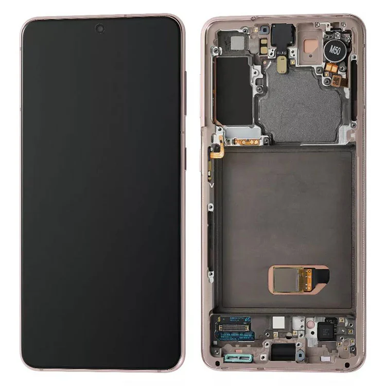 Para Samsung Galaxy S21 Pantalla LCD Visualización de la pantalla táctil Reemplazo del ensamblaje de la pantalla táctil