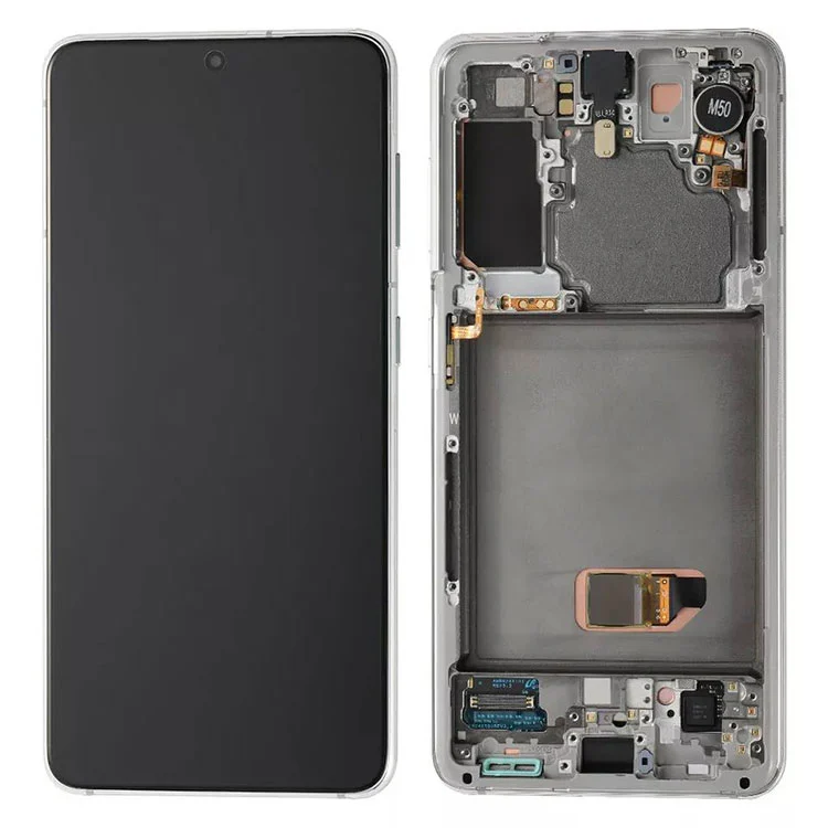 Para Samsung Galaxy S21 Pantalla LCD Visualización de la pantalla táctil Reemplazo del ensamblaje de la pantalla táctil