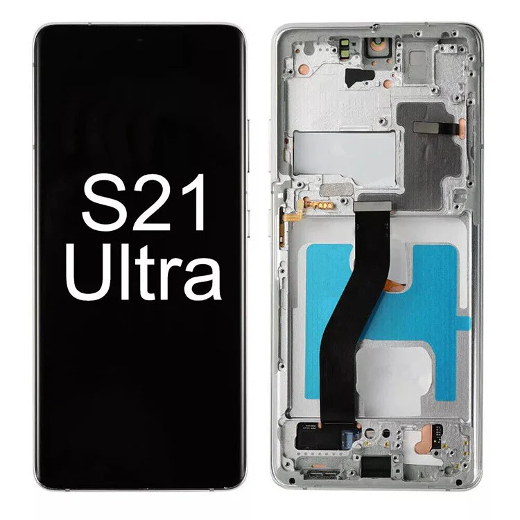 Para Samsung Galaxy S21 Ultra LCD Visualización de la pantalla táctil Reemplazo del ensamblaje